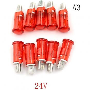 Indicador de neón MDX-11A 10mm 220V/110V/12V/24VDC
