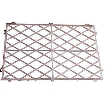 U Group 12 x 8 White Glass Storage Mats – 10 Pieces