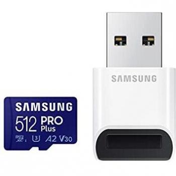 Samsung PRO Plus 512 Go MicroSDXC UHS-I Classe 10 MB