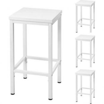 Lot de 4 Chaises de Bar EUGAD