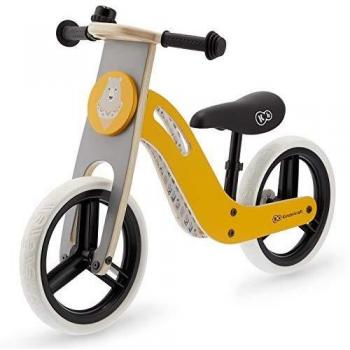Kinderkraft, bicicletta senza pedali Solo, per bambini da 2 a 35 kg, con sella e manubrio regolabili, ruote resistenti, colore giallo