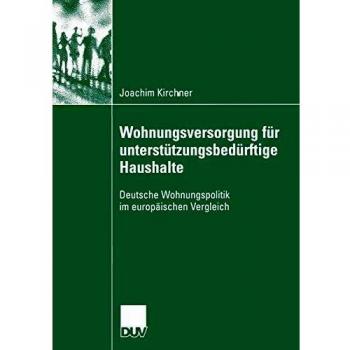 Wohnungsversorgung für unterstützungsbedürftige Haushalte