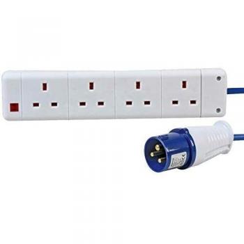 Way 16A Caravan Mains Electric Hook Up Lead 10m