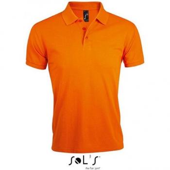 Bulk Orange Prime Polo for Men – 200g, L – Logo Customization