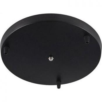 Base de plafonnier rond blanc