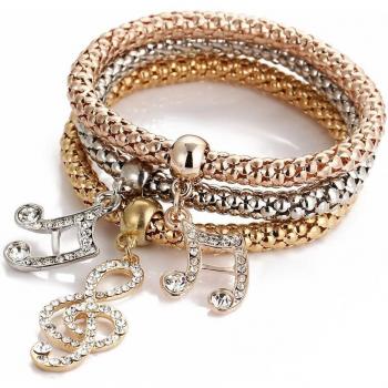 Butterfly Heart Lock Bracelet