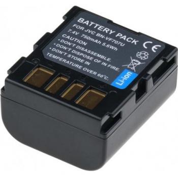 T6 Power Batteriekit JVC BN‑VF707U – Video‑Akku Grau