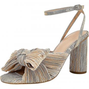 Sandales nœud ch12 or 38, talons hauts