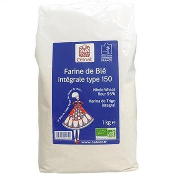 Farine complète Celnat 150 (1 kg)
