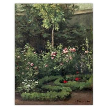 Pissarro's Floral Meadow – 12 x 16 Wall Decor