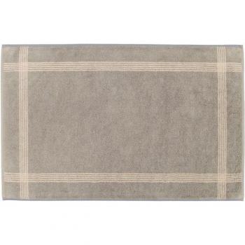 Cawö Zwei‑Ton‑Badematte (Graphit) 70 cm – Einzelstück