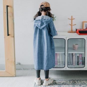 Veste de Pluie Denim – Style Adolescent