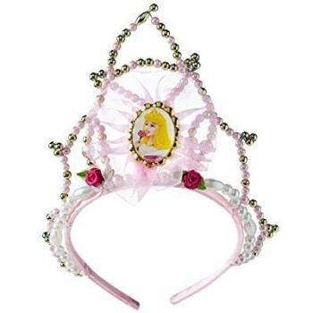 Glitzerperlen-Krone aus dem Dornröschen‑Kostüm