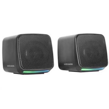 Altavoces RGB Flow Mars Gaming MS-PRO Negro USB + Jack