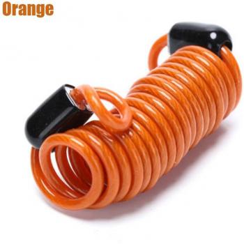 Spring Lock Cable with Disc Alarm for Bicycle Theft Protection