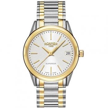 Roamer Switzerland Damen Uhr Analog Datum 508856 47 15 51