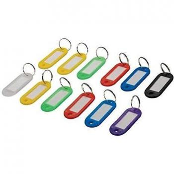 Schlüsselanhänger Silverline 844160, 12er Set, mehrfarbig