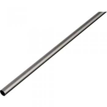 Tubo Roto 12 mm × 2000 mm in Alluminio Argento