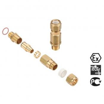 Pressacavo M63 filettato in ottone