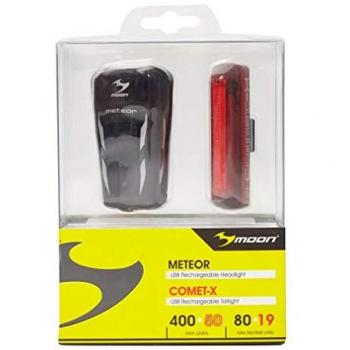 Black Moon Meteor 300/Comet-X USB Bike Lighting Set