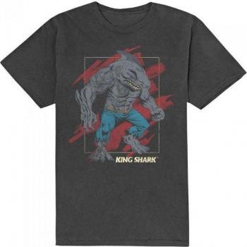 Unisex “King Shark” – Camiseta de Algodón DC