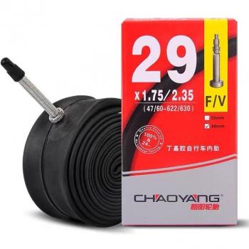 Tubo de bicicleta CHAOYANG para neumáticos de 1.75-2.1, válvula FV 33mm