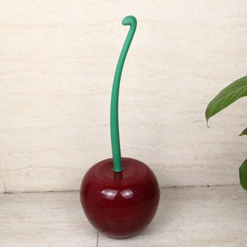 Cherry Toilet Cleaning Brush Set