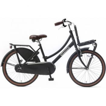 Popal Meisjesfiets Daily Dutch Basic 22 Inch Terugtraprem Matzwart