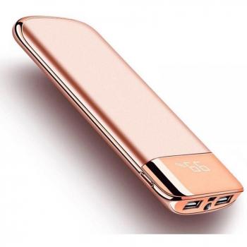 Batterie Portative 30 k mAh – Powerbank 2USB LCD pour Smartphones Universels