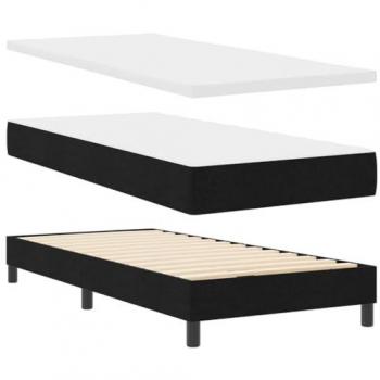 Boxspring & Materasso Nera 90x190