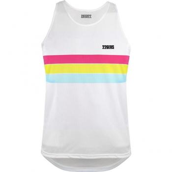 T-Shirt Senza Maniche 226ers Running Hydrazero Insegna Bianca