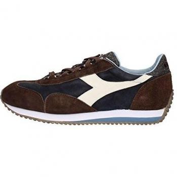 Diadora Heritage Equip Evo II Sneaker en piel scamosciata color Azul Corsaro talla 9,5