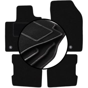Tapis de sol velours pour Fiat 500X FL crossover 2018+
