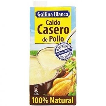 Caldo de Pollo Gallina Blanca, 1 Litro
