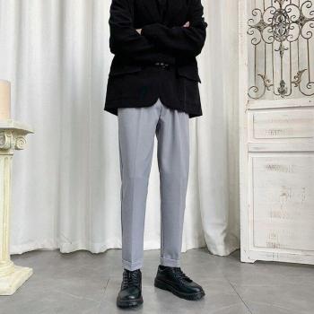 Pantalón de Negocios Recto Hombre Liso