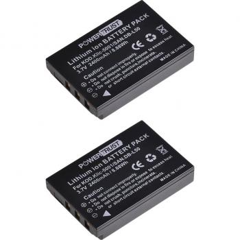 KLIC-5001 DB-L50 2400mAh Akku für Kodak Easyshare P712 P850 P880 Z730 Z760 Z7590 DX6490 DX7440 DX7590 DX7630