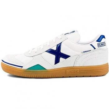 Munich Continental, Chaussures de Futsal, Blanc, 43 EU
