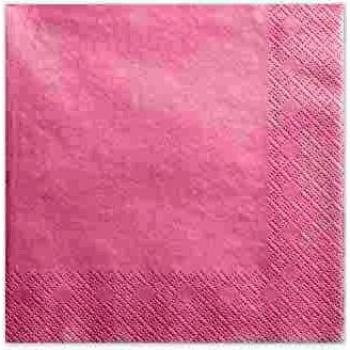 Lot de serviettes à usage domestique, taille 33×33 cm, couleur rose poudré – SP33-1-081PJ