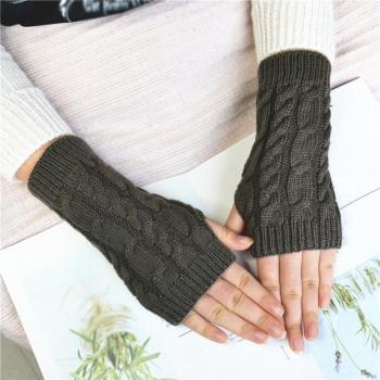 Rainbow Color Fingerless Arm Warmers