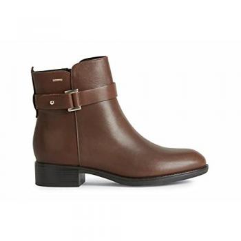 Geox Felicity Damenstiefel in Braun, Rinder-Nappaleder