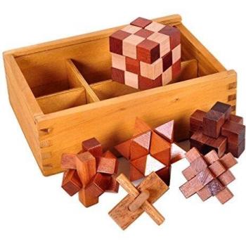 Puzzle Master 1.8 Holz Sampler – 6 Pieces