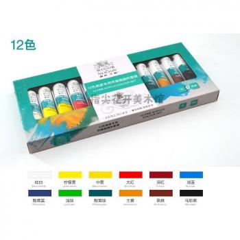 Künstler‑Acrylfarben Winsor Newton – 12‑Farb‑Stückauswahl