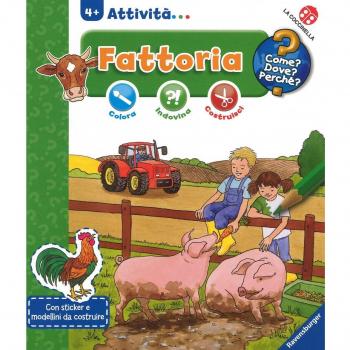 Fattoria. Colora, indovina, costruisci. Ediz. a colori