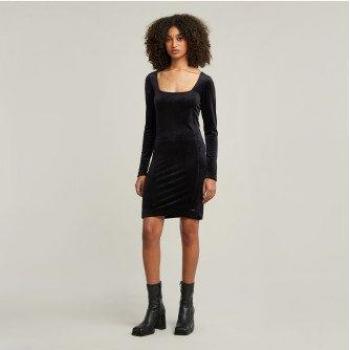 G‑Star Vestito a Maniche Lunghe XS Nero
