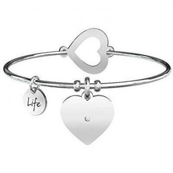 Ciondolo di argento a forma di cuore come sorelle