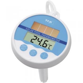 Tfa Dostmann Termometro piscina solare Bianco