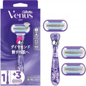 Venus Shave 3 Swirl Lamejas Premium