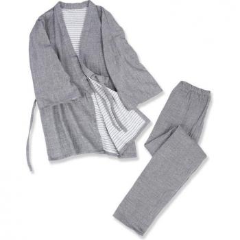 Bata de baño de algodón para hombre