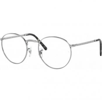 Ray-Ban RX3637V 2501 50 Lunettes De Vue Homme Argentées (Seulement Monture)