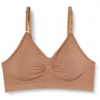Comfort Magic Spaghetti-BH in Bambus-Mocca – Mittelgröße Damen